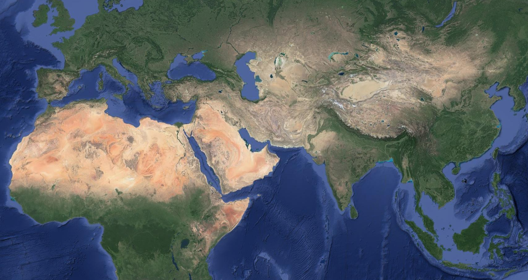 Страны местонахождения. Государство Катар на карте.